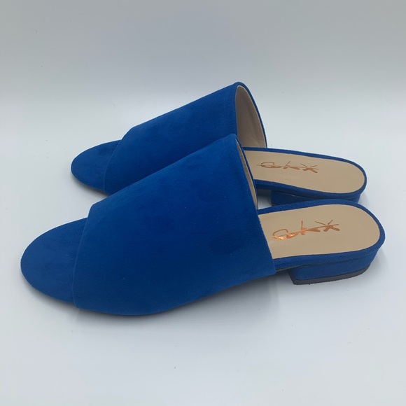 Summer Mule Slide Open Toe Sandals Slip On Flats - Picture 4 of 8